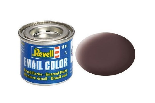 Revell leather brown mat, 14ml in the group Sport, leisure & Hobby / Hobby / Hobby colors / Revell / Oil based at TP E-commerce Nordic AB (A06013)
