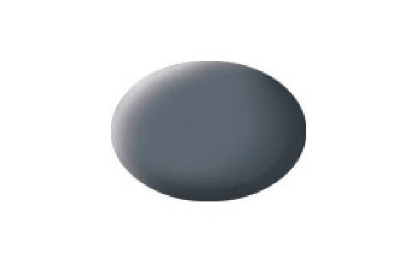 Revell Aqua dust grey mat, 18ml in the group Sport, leisure & Hobby / Hobby / Hobby colors / Revell / Water-based at TP E-commerce Nordic AB (A06095)
