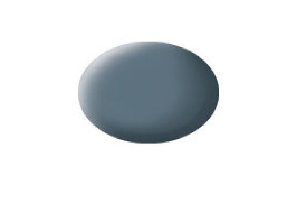 Revell Aqua greyish blue mat, 18ml in the group Sport, leisure & Hobby / Hobby / Hobby colors / Revell / Water-based at TP E-commerce Nordic AB (A06097)