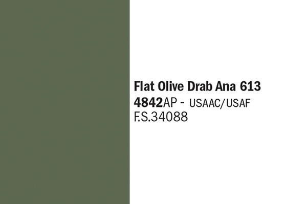 Italeri Flat Olive Drab Ana 613, 20ml in the group Sport, leisure & Hobby / Hobby / Hobby colors / Italeri / Water-based at TP E-commerce Nordic AB (A06180)