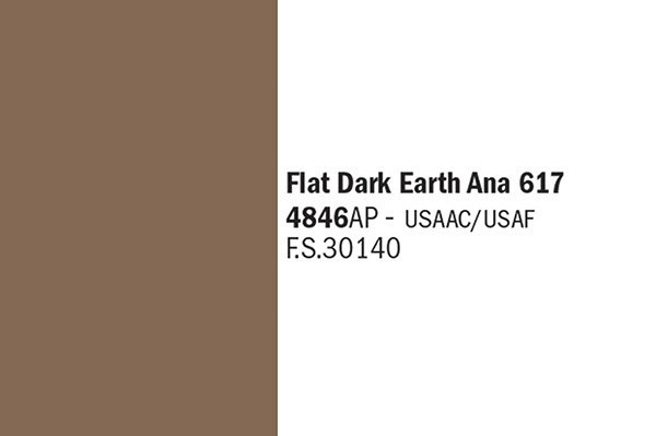 Italeri Flat Dark Earth Ana 617, 20ml in the group Sport, leisure & Hobby / Hobby / Hobby colors / Italeri / Water-based at TP E-commerce Nordic AB (A06181)