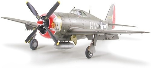 Tamiya 1/48 P-47D THUNDERBOLT in the group Sport, leisure & Hobby / Hobby / Plastic models / Airplanes/Helicopters at TP E-commerce Nordic AB (A06230)