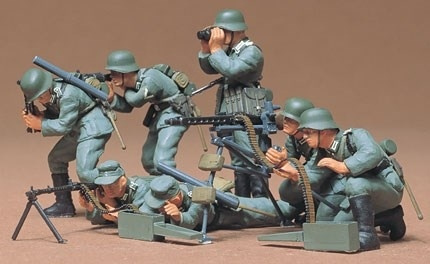 Tamiya 1/35 GERMAN MACHINE GUN POST in the group Sport, leisure & Hobby / Hobby / Plastic models / Figures at TP E-commerce Nordic AB (A06254)