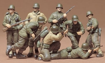 Tamiya 1/35 US INFANTERI in the group Sport, leisure & Hobby / Hobby / Plastic models / Figures at TP E-commerce Nordic AB (A06258)