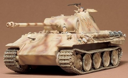 Tamiya 1/35 PANTHER in the group Sport, leisure & Hobby / Hobby / Plastic models / Military vehicles (land) at TP E-commerce Nordic AB (A06264)