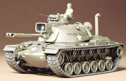 Tamiya 1/35 US M48A3 PATTON in the group Sport, leisure & Hobby / Hobby / Plastic models / Military vehicles (land) at TP E-commerce Nordic AB (A06275)