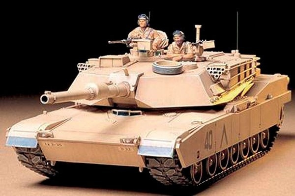 Tamiya 1/35 U S M1A1 ABRAMS 120MM DS in the group Sport, leisure & Hobby / Hobby / Plastic models / Military vehicles (land) at TP E-commerce Nordic AB (A06281)