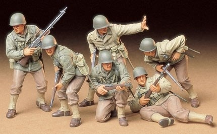 Tamiya 1/35 US ARMY ASSAULT INFANTRY in the group Sport, leisure & Hobby / Hobby / Plastic models / Figures at TP E-commerce Nordic AB (A06305)