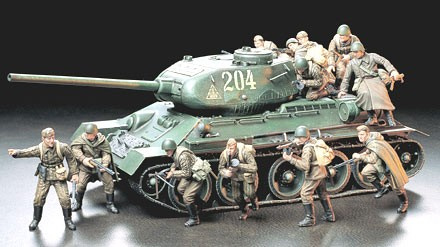 Tamiya 1/35 RUSSIAN ARMY ASSAULT INFANTRY in the group Sport, leisure & Hobby / Hobby / Plastic models / Military vehicles (land) at TP E-commerce Nordic AB (A06314)