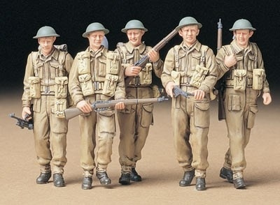 Tamiya 1/35 BRITISH INFANTRY ON PATROL in the group Sport, leisure & Hobby / Hobby / Plastic models / Military vehicles (land) at TP E-commerce Nordic AB (A06324)