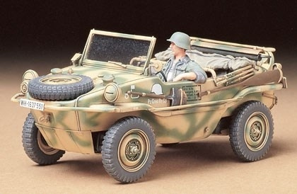 Tamiya 1/35 SCHWIMMWAGEN TYPE 166 in the group Sport, leisure & Hobby / Hobby / Plastic models / Military vehicles (land) at TP E-commerce Nordic AB (A06325)