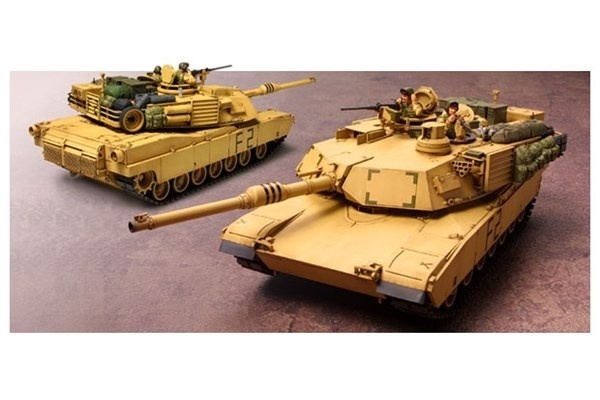 Tamiya 1/35 ABRAMS M1A2 120 MM in the group Sport, leisure & Hobby / Hobby / Plastic models / Military vehicles (land) at TP E-commerce Nordic AB (A06349)
