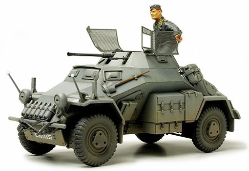 Tamiya 1/35 SDKFZ 222 M/FOTOÆTS in the group Sport, leisure & Hobby / Hobby / Plastic models / Military vehicles (land) at TP E-commerce Nordic AB (A06350)