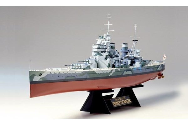 Tamiya 1/350 PRINCE OF WALES in the group Sport, leisure & Hobby / Hobby / Plastic models / Ships at TP E-commerce Nordic AB (A06366)