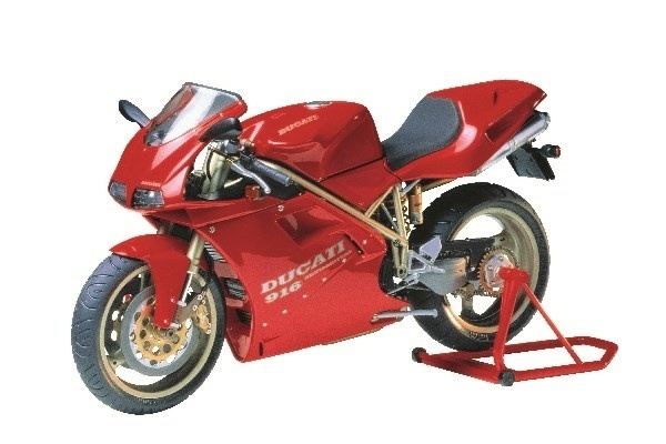 Tamiya 1/12 DUCATI 916 in the group Sport, leisure & Hobby / Hobby / Plastic models / Motorcycles at TP E-commerce Nordic AB (A06372)