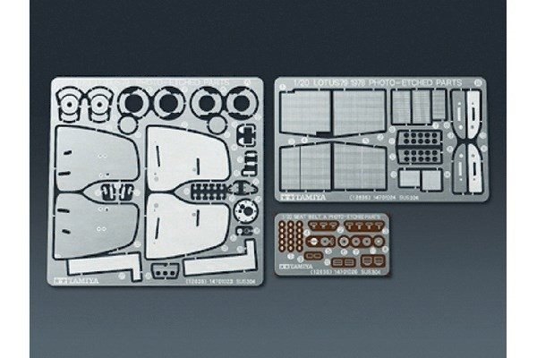 Tamiya 1/20 Lotus 79 1978 PE parts in the group Sport, leisure & Hobby / Hobby / Plastic models / Cars at TP E-commerce Nordic AB (A06387)