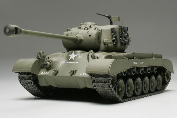 Tamiya 1/48 M26 Pershing in the group Sport, leisure & Hobby / Hobby / Plastic models / Military vehicles (land) at TP E-commerce Nordic AB (A06414)