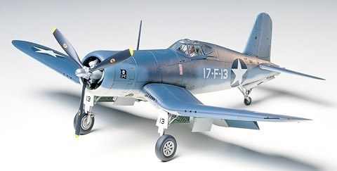 Tamiya 1/48 C.V. F4U-1/2 Bird cage Corsair in the group Sport, leisure & Hobby / Hobby / Plastic models / Airplanes/Helicopters at TP E-commerce Nordic AB (A06424)