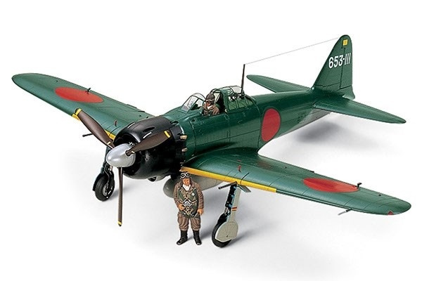 Tamiya 1/32 A6M5 Zero Model 52 (Zeke) in the group Sport, leisure & Hobby / Hobby / Plastic models / Airplanes/Helicopters at TP E-commerce Nordic AB (A06428)