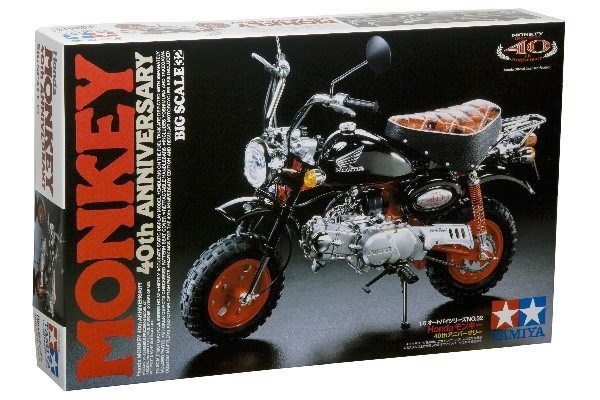 Tamiya 1/6 Honda Monkey 40th anniversary in the group Sport, leisure & Hobby / Hobby / Plastic models / Motorcycles at TP E-commerce Nordic AB (A06433)