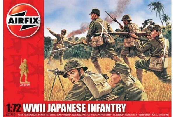 Airfix Japanese Infantry in the group Sport, leisure & Hobby / Hobby / Plastic models / Figures at TP E-commerce Nordic AB (A06439)