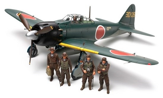 Tamiya 1/48 A6M5/5a Zero (Zeke) in the group Sport, leisure & Hobby / Hobby / Plastic models / Airplanes/Helicopters at TP E-commerce Nordic AB (A06455)