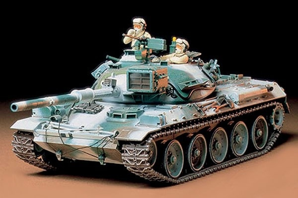 Tamiya 1/35 74 Tank Winter Version in the group Sport, leisure & Hobby / Hobby / Plastic models / Military vehicles (land) at TP E-commerce Nordic AB (A06522)