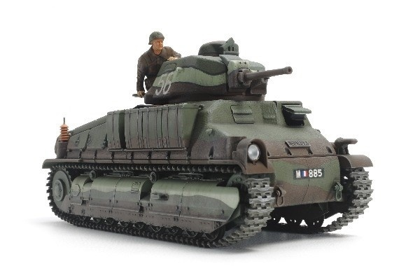 Tamiya 1/35 SOMUA S35 in the group Sport, leisure & Hobby / Hobby / Plastic models / Military vehicles (land) at TP E-commerce Nordic AB (A06555)