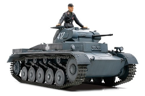 Tamiya 1/35 Pz.kpfw.II Ausf.A/B/C in the group Sport, leisure & Hobby / Hobby / Plastic models / Military vehicles (land) at TP E-commerce Nordic AB (A06568)