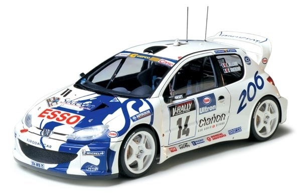 Tamiya 1/24 Peugeot 206 WRC in the group Sport, leisure & Hobby / Hobby / Plastic models / Cars at TP E-commerce Nordic AB (A06590)