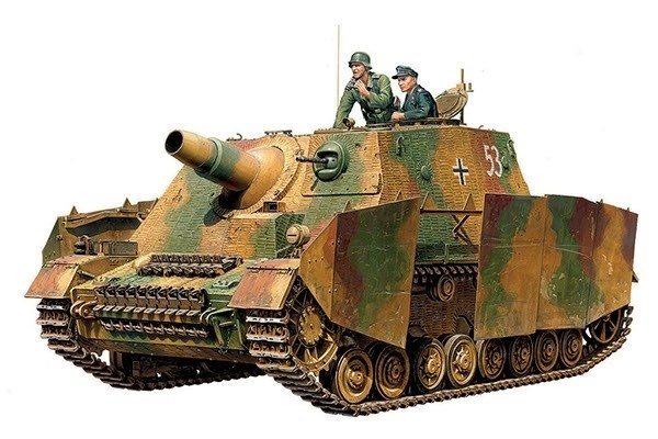 Tamiya 1/35 Brummbaer Late Production in the group Sport, leisure & Hobby / Hobby / Plastic models / Military vehicles (land) at TP E-commerce Nordic AB (A06657)