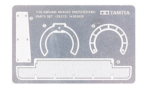 Tamiya 1/35 M1A1/A2 Photo-Etched Parts in the group Sport, leisure & Hobby / Hobby / Plastic models / Military vehicles (land) at TP E-commerce Nordic AB (A06678)