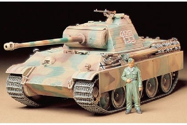Tamiya 1/35 Panther Type G Early Version in the group Sport, leisure & Hobby / Hobby / Plastic models / Military vehicles (land) at TP E-commerce Nordic AB (A06683)