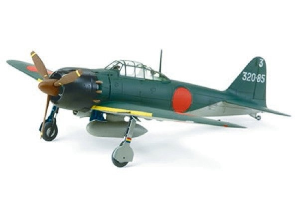 Tamiya 1/72 A6M5 Zero (Zeke) in the group Sport, leisure & Hobby / Hobby / Plastic models / Airplanes/Helicopters at TP E-commerce Nordic AB (A06701)