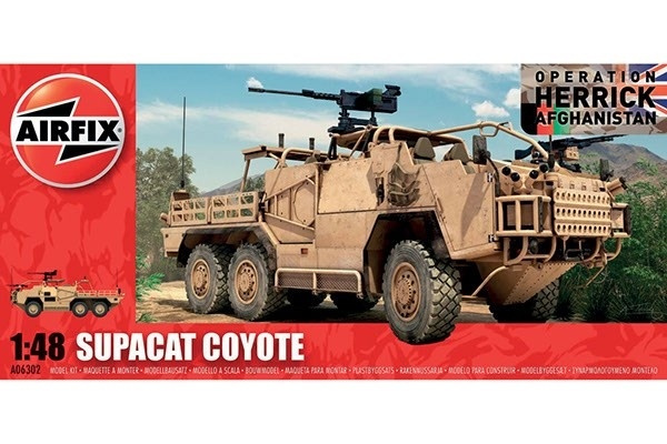 Airfix Coyote in the group Sport, leisure & Hobby / Hobby / Plastic models / Military vehicles (land) at TP E-commerce Nordic AB (A06711)