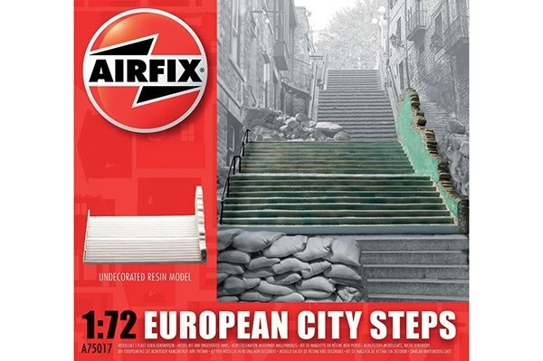 Airfix European City Steps in the group Sport, leisure & Hobby / Hobby / Plastic models / Various products at TP E-commerce Nordic AB (A06724)