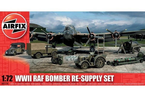 Airfix Bomber Re-Supply Set in the group Sport, leisure & Hobby / Hobby / Plastic models / Military vehicles (land) at TP E-commerce Nordic AB (A06762)