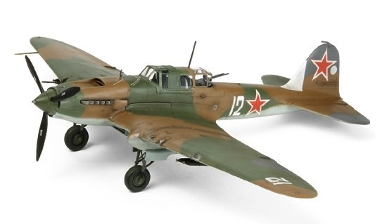 Tamiya 1/72 IL-2 in the group Sport, leisure & Hobby / Hobby / Plastic models / Airplanes/Helicopters at TP E-commerce Nordic AB (A06763)