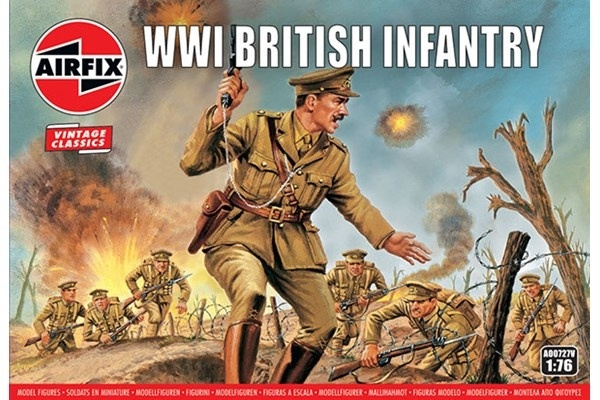 Airfix WW1 British Infantry in the group Sport, leisure & Hobby / Hobby / Plastic models / Figures at TP E-commerce Nordic AB (A06795)