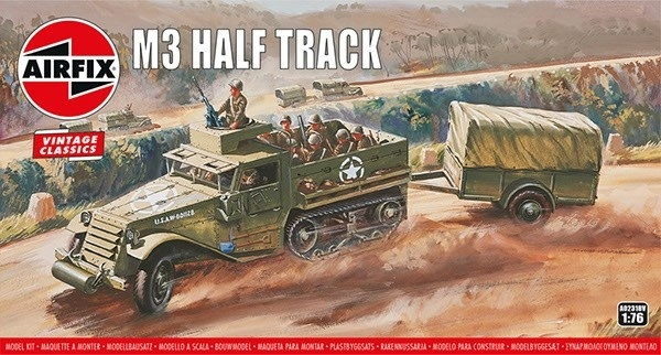 Airfix Half-Track M3 in the group Sport, leisure & Hobby / Hobby / Plastic models / Military vehicles (land) at TP E-commerce Nordic AB (A06811)