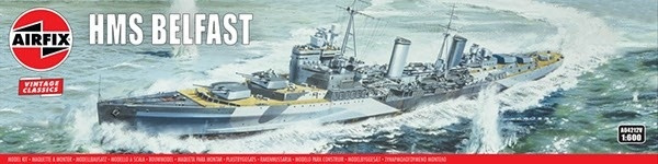 Airfix HMS Belfast in the group Sport, leisure & Hobby / Hobby / Plastic models / Ships at TP E-commerce Nordic AB (A06815)
