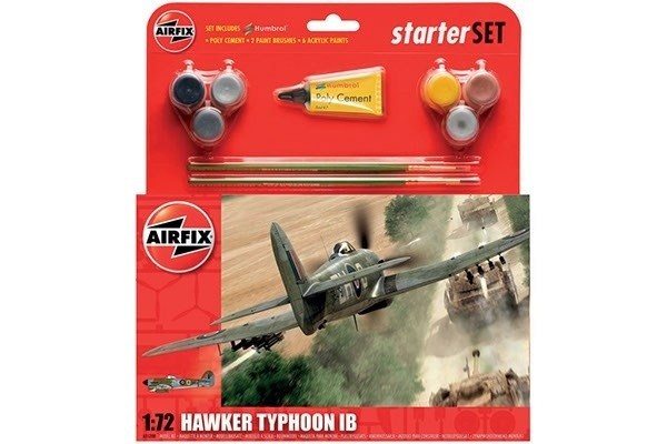 Airfix Hawker Typhoon in the group Sport, leisure & Hobby / Hobby / Plastic models / Start kits / Gift sets at TP E-commerce Nordic AB (A06837)