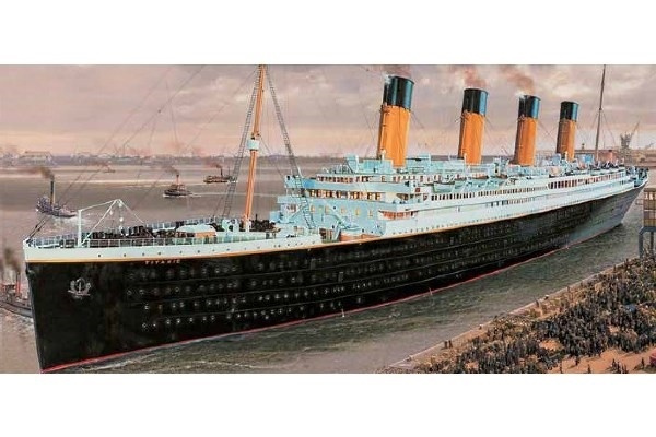 Airfix RMS Titanic 1:400 in the group Sport, leisure & Hobby / Hobby / Plastic models / Start kits / Gift sets at TP E-commerce Nordic AB (A06875)