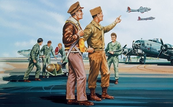 Airfix USAAF Personnel in the group Sport, leisure & Hobby / Hobby / Plastic models / Figures at TP E-commerce Nordic AB (A06896)