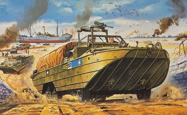 Airfix DUKW in the group Sport, leisure & Hobby / Hobby / Plastic models / Military vehicles (land) at TP E-commerce Nordic AB (A06905)