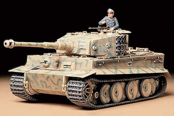 Tamiya 1/35 German Tiger I Mid production in the group Sport, leisure & Hobby / Hobby / Plastic models / Military vehicles (land) at TP E-commerce Nordic AB (A06920)