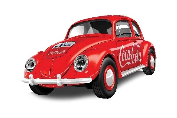 Airfix Quick Build Coca-Cola VW Beetle in the group Sport, leisure & Hobby / Hobby / Plastic models / Start kits / Gift sets at TP E-commerce Nordic AB (A06928)