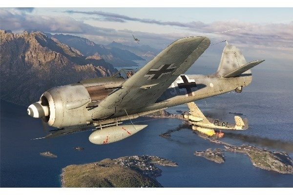 Airfix 1:72 Focke Wulf Fw190A-8 in the group Sport, leisure & Hobby / Hobby / Plastic models / Airplanes/Helicopters at TP E-commerce Nordic AB (A06955)