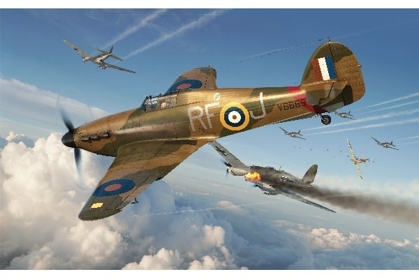 Airfix 1:48 Hawker Hurricane Mk.1 in the group Sport, leisure & Hobby / Hobby / Plastic models / Airplanes/Helicopters at TP E-commerce Nordic AB (A06968)