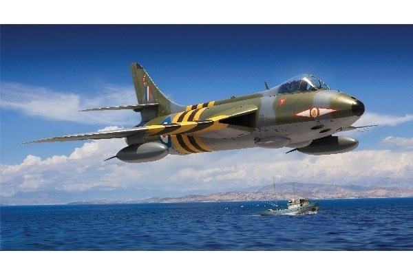Airfix 1:48 Hawker Hunter F.4/F.5/J.34 in the group Sport, leisure & Hobby / Hobby / Plastic models / Airplanes/Helicopters at TP E-commerce Nordic AB (A06972)